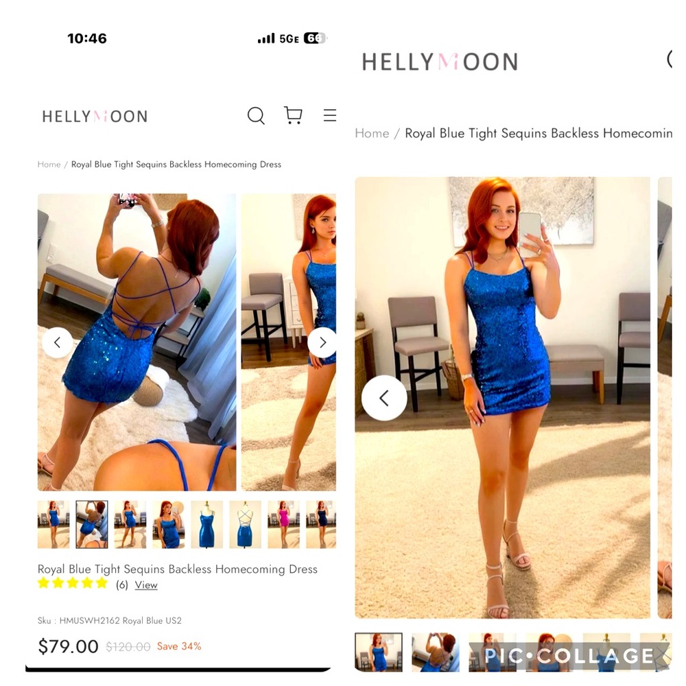 HellyMoon party/ homecoming dress